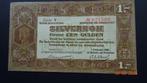 1 Gld zilverbon 1920, Postzegels en Munten, Bankbiljetten | Nederland, Ophalen of Verzenden, 1 gulden, Los biljet
