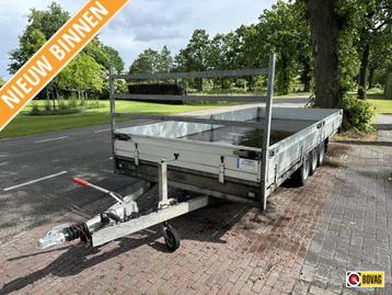 Hulco Medax-3 Drie asser plateauwagen 3.5ton 4.950,00 ex btw beschikbaar voor biedingen