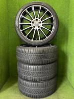 Originele 19 inch Mercedes AMG velgen banden C-klasse W205, 19 inch, Gebruikt, Banden en Velgen, Germany
