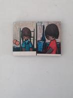 2 afbeeldingen van Jaklien Moermann, Ophalen of Verzenden, Hout, Minder dan 50 cm