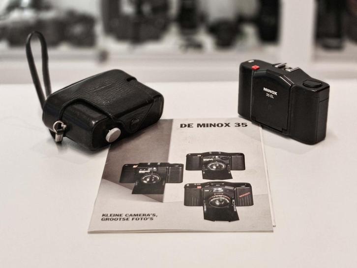 Minox 35 EL vintage camera (Fotogroep Doorn), Audio, Tv en Foto, Fotocamera's Analoog, Gebruikt, Compact, Overige Merken, Ophalen of Verzenden