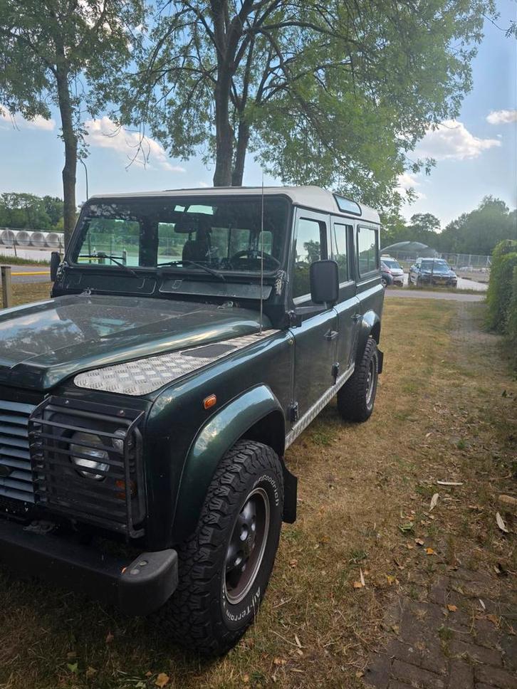 Land Rover Defender 2.5TD5 ST WGN 110 2000 Groen, Auto's, Land Rover, Particulier, Defender, Diesel, SUV of Terreinwagen, Handgeschakeld