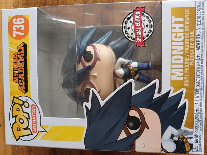 Funko Pop! My Hero Academia – Midnight Exclusive #736, Verzamelen, Poppetjes en Figuurtjes, Nieuw, Ophalen of Verzenden