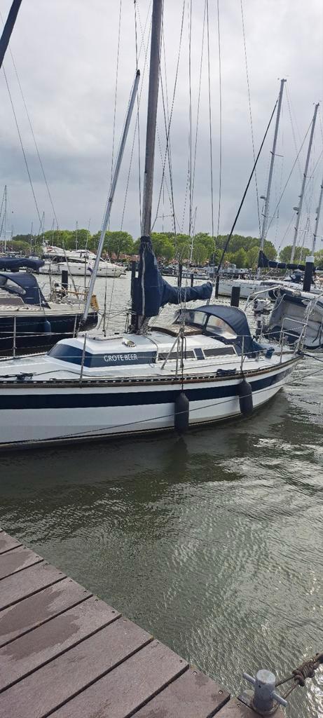 Dompkruiser 825 28 Zeilboot 0613379678, Watersport en Boten, Kajuitzeilboten en Zeiljachten, Zo goed als nieuw, Aluminium, Diesel