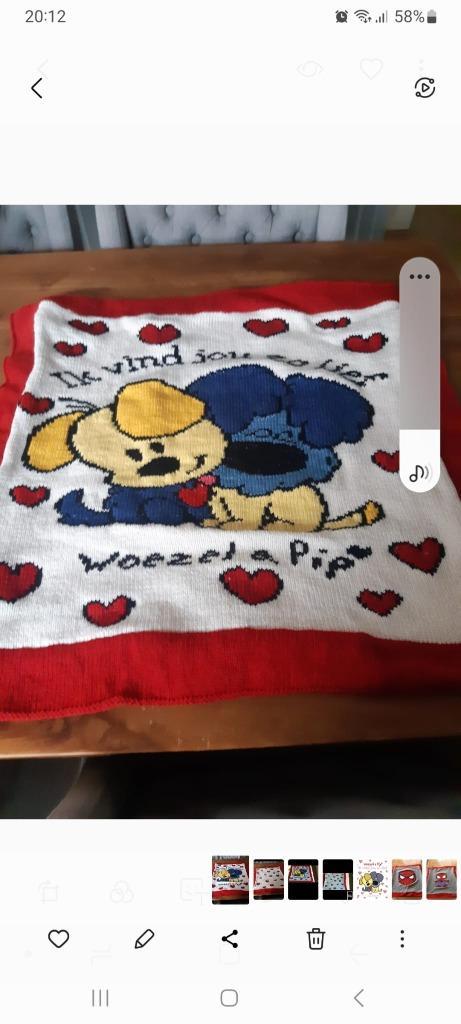 Woezel en Pip Kleed, Kinderen en Baby's, Boxen, Nieuw, Vierkant, Boxkleed, Ophalen of Verzenden