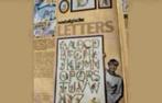 LANARTE BORDUURPAKKET LETTERLAP NOSTALGISCHE LETTERS, Hobby en Vrije tijd, Borduren en Borduurmachines, Verzenden, Nieuw, Handborduren