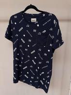 Chasin' T-shirt Blauw Maat M, Chasin, Ophalen of Verzenden, Zo goed als nieuw, Maat 48/50 (M)