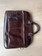 Piquadro Blue Laptoptas - Bruin - Zeer Goede Staat, Ophalen, 15 inch, Zo goed als nieuw, Schoudertas