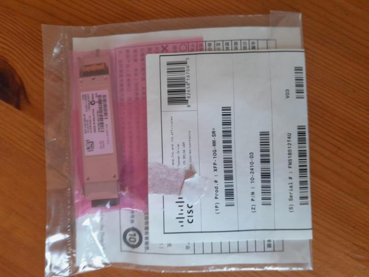 Cisco XFP-10G-MM-SR, Telecommunicatie, Prepaidkaarten en Simkaarten, Nieuw, Overige providers, Ophalen of Verzenden