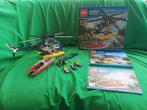 Lego city politie helikopter achtervolging 60067, Ophalen of Verzenden, Zo goed als nieuw
