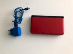 Nintendo 3DS XL Rood - Inclusief Lader, Spelcomputers en Games, Spelcomputers | Nintendo 2DS en 3DS, Ophalen of Verzenden, Gebruikt