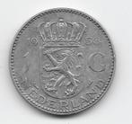 Nederland 1 gulden 1956 KM# 184, Postzegels en Munten, Munten | Nederland, Zilver, 1 gulden, Koningin Juliana, Losse munt