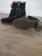 Keurige hoge schoenen mt 39 (Tom Tailor), Blauw, Lage of Enkellaarzen, Zo goed als nieuw, Tom Tailor