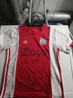 Ajax voetbalshirt met handtekeningen, Maat XL, Ophalen of Verzenden, Zo goed als nieuw, Shirt