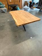 Nieuwe boomstam tafel 180X100, Huis en Inrichting, Tafels | Eettafels, Ophalen, Nieuw, Vijf personen of meer, 150 tot 200 cm