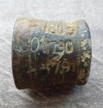 Eind 18 de eeuw Massief Brons Bronzen Gewicht Blokgewicht, Antiek en Kunst, Antiek | Koper en Brons, Ophalen of Verzenden, Brons