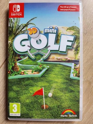 mini golf 3D nintendo switch