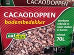 Cacaodoppen 70 ltr. 2 zakken €25,00, Tuin en Terras, Aarde en Mest, Ophalen, Cacaodoppen
