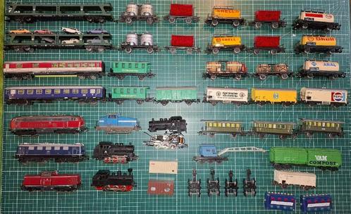Verzameling Marklin Locs & wagens, lichte gebruikerssporen, Hobby en Vrije tijd, Modeltreinen | H0, Gebruikt, Treinset, Wisselstroom