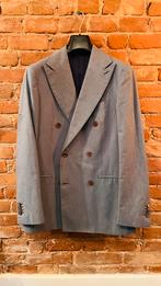 Suitsupply kostuum - double breasted - katoen - maat 48, Kleding | Heren, Kostuums en Colberts, Ophalen of Verzenden, Zo goed als nieuw