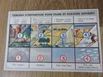 fotografie: oude kaart tabel belichting Gevaert 1939 Belgie, Gebruikt, Verzenden