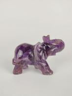 Amethistkwarts olifant, Ophalen of Verzenden, Mineraal