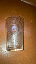 Leerdam Huwelijksbeker Wilhelmina en Hendrik 1901, Antiek en Kunst, Antiek | Glas en Kristal, Ophalen of Verzenden