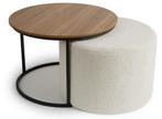 Mooie Salontafel - Stijlvol Design!, Ophalen, Minder dan 45 cm, Rond, 55 tot 75 cm