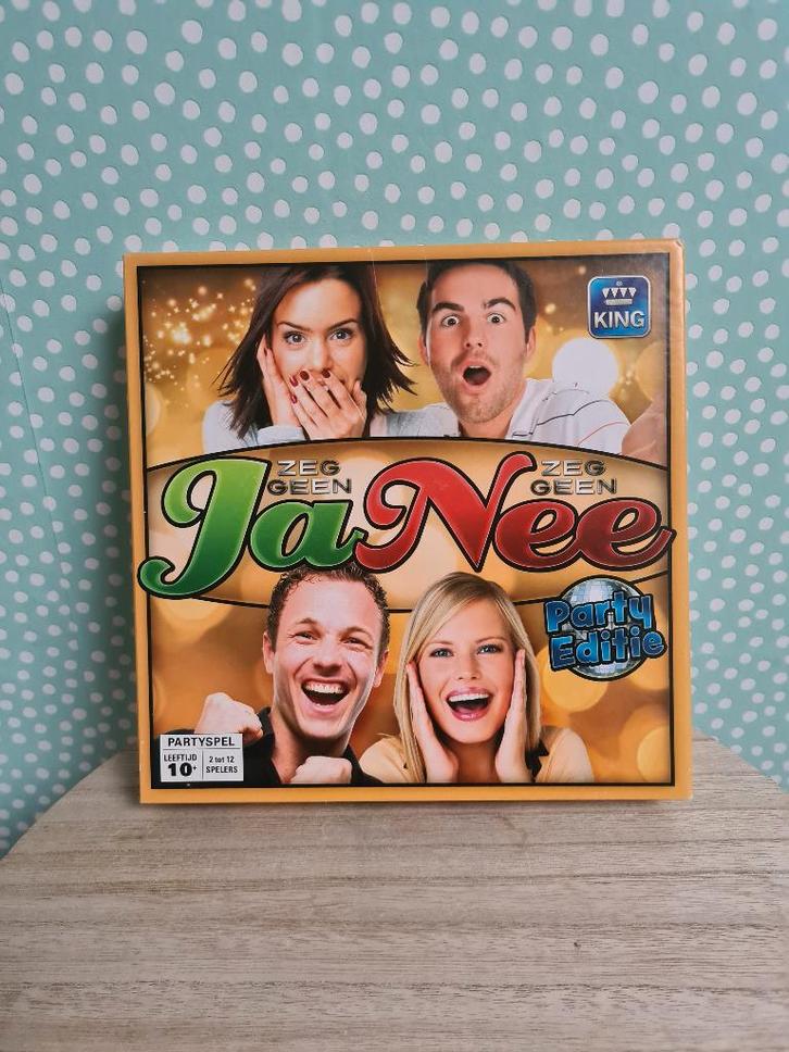 Zeg geen ja zeg geen nee 10+ party editie van King, Hobby en Vrije tijd, Gezelschapsspellen | Kaartspellen, Zo goed als nieuw