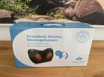 Shiatsu Massagekussen Draadloos met Warmte, Ophalen of Verzenden, Nieuw, Massagestoel of Kussen