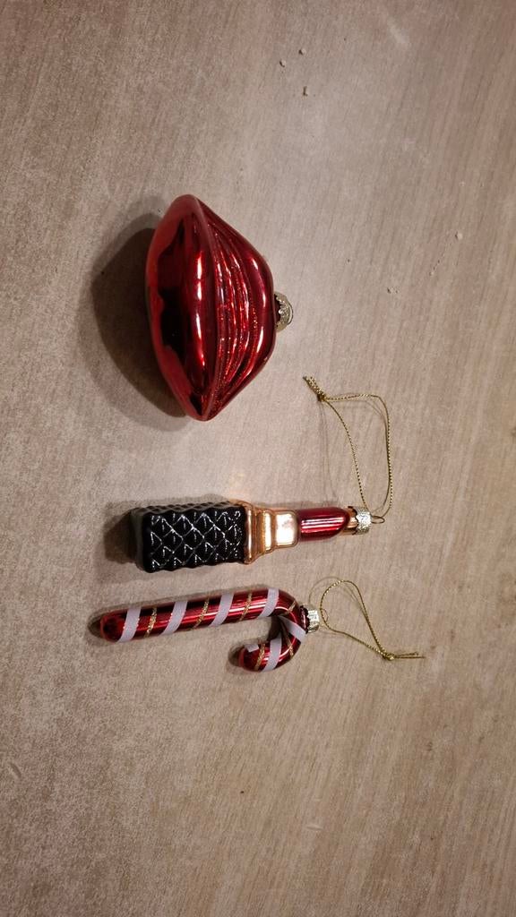 Kerstboomhangers - Set van 3, Diversen, Kerst, Ophalen of Verzenden, Gebruikt