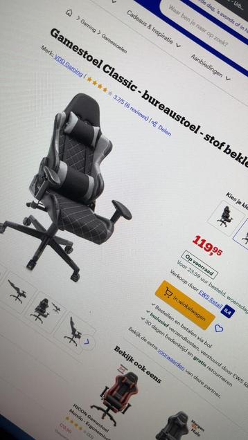 Trust GXT 707 Bureaustoel beschikbaar voor biedingen