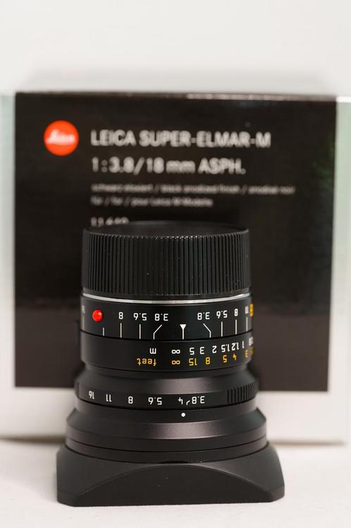 Leica 18mm f/3.8 Super Elmar - Leica M mount, Audio, Tv en Foto, Fotografie | Lenzen en Objectieven, Zo goed als nieuw, Groothoeklens