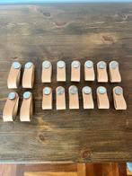 Leren kastgrepen/ kastknoppen/ deurknoppen ikea ÖSTERNÄS, Ophalen of Verzenden, Zo goed als nieuw, Overige typen