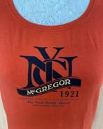 Mc Gregor top maat S [1], Oranje, Ophalen of Verzenden, Zo goed als nieuw, Korte mouw