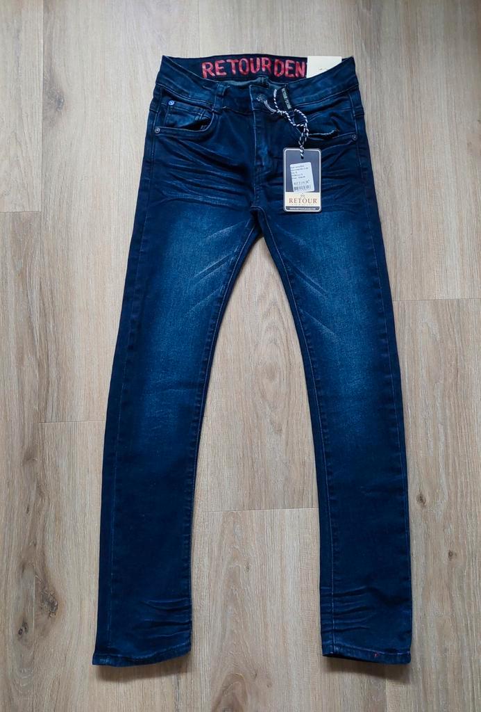 Stoere Retour Jeans stretch jeans spijkerbroek, Kinderen en Baby's, Kinderkleding | Maat 134, Nieuw, Jongen, Broek, Ophalen of Verzenden