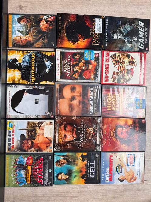 Diverse films op DVD en blu ray, Cd's en Dvd's, Dvd's | Overige Dvd's, Gebruikt, Alle leeftijden, Ophalen of Verzenden