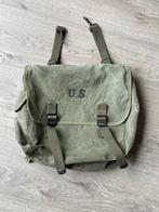 US musette bag 1944, Verzamelen, Militaria | Tweede Wereldoorlog, Amerika, Ophalen of Verzenden, Landmacht, Kleding of Schoenen