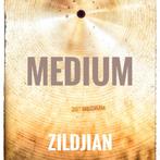 Zildjian MEDIUM Ride & Crash pre-owned/vintage 16"-22", Gebruikt, USA, Drums of Percussie, Ophalen of Verzenden