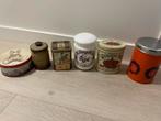 Lot vintage blikken 7 stuks, Ophalen of Verzenden, Gebruikt, Overige, Overige merken