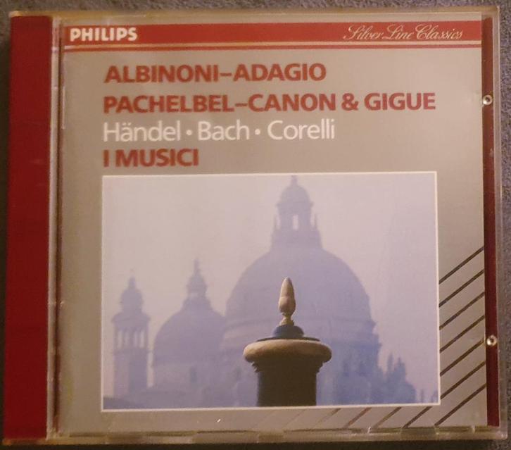 Philips cd Albinoni - Adagio /Pachabel - Canon e.a, Cd's en Dvd's, Cd's | Klassiek, Zo goed als nieuw, Overige typen, Barok, Ophalen of Verzenden