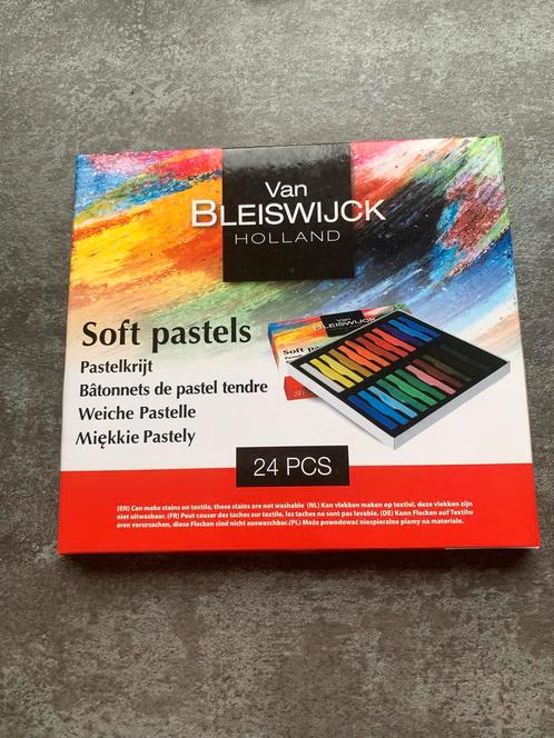 Van Bleiswijck Soft Pastels - 24 Stuks Nieuw, Hobby en Vrije tijd, Schilderen, Nieuw, Overige typen, Ophalen of Verzenden