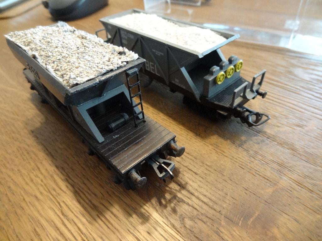 Fleischmann/Jouef Zijlossers, Hobby en Vrije tijd, Modeltreinen | H0, Gebruikt, Gelijkstroom, Fleischmann, Wagon