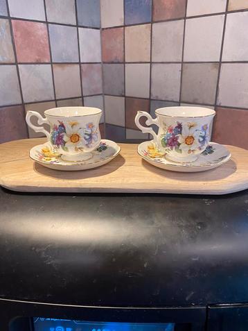 St. James,2 kop en schotel,Bone China beschikbaar voor biedingen