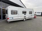 Eriba Sporting 530 LE 2 Aparte Bedden 208cm Bovag 2025 !!, Caravans en Kamperen, Standaardzit, Lengtebed, Bedrijf, 5 tot 6 meter