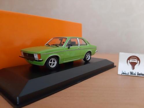 Opel Kadett C 1978 signal groen van Maxichamps 1:43, Hobby en Vrije tijd, Modelauto's | 1:43, Nieuw, Auto, Overige merken, Ophalen of Verzenden