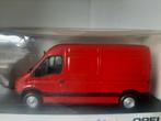 Opel movano rood 1:34, Hobby en Vrije tijd, Modelauto's | 1:43, Ophalen of Verzenden, Nieuw, Auto, Overige merken