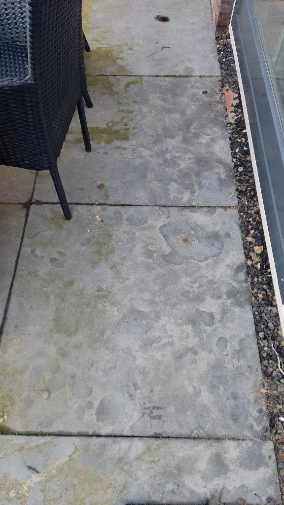 Gratis tuintegels 85x85cm (20 stuks), Tuin en Terras, Tegels en Klinkers, Gebruikt, Terrastegels, Overige materialen, 10 m² of meer