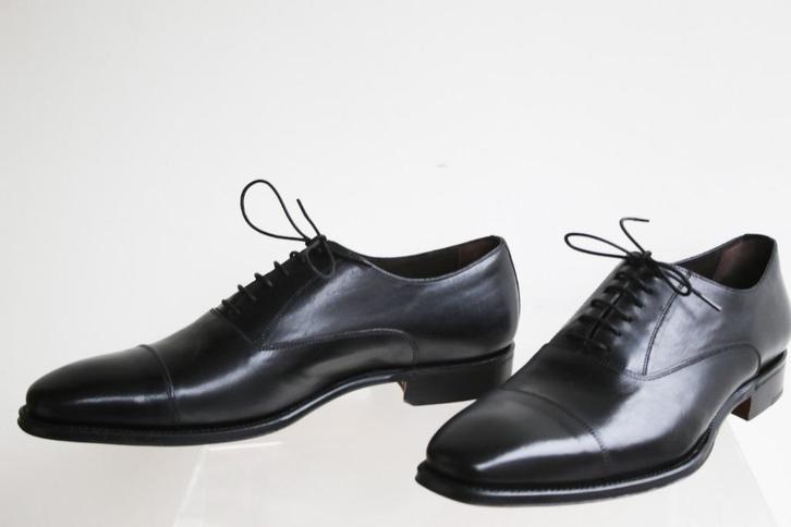 Nieuw! Langer & Messmer plain oxfords in 10.5 = maat 44.5, Kleding | Heren, Schoenen, Nieuw, Veterschoenen, Zwart, Ophalen of Verzenden
