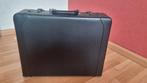 Leren Aktetas / Documentenkoffer, 40 tot 60 cm, Gebruikt, Zwart, Minder dan 35 cm